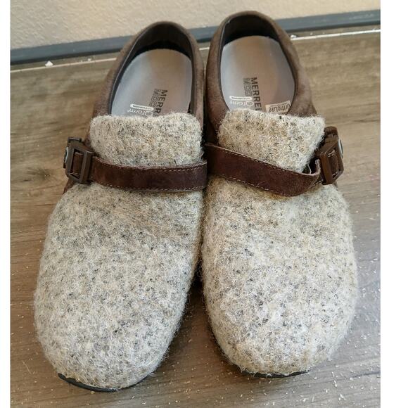 Merrell Encore Groove Wool Slip on Moccasins Size 9 - Picture 2 of 7